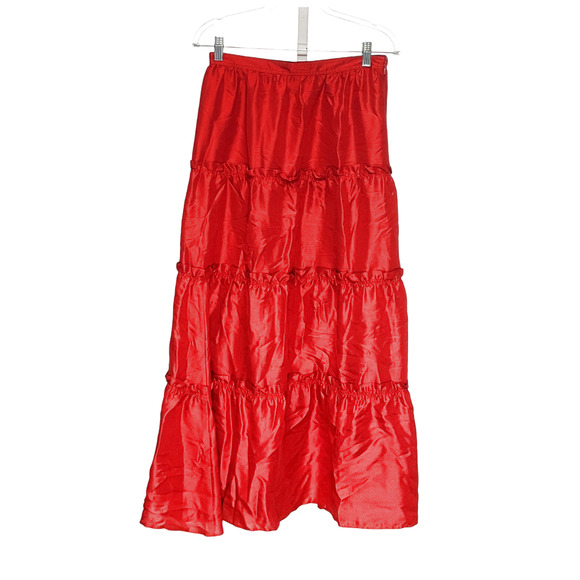 Polo Ralph Lauren Dresses & Skirts - Polo Ralph Lauren Orange Maxi Skirt